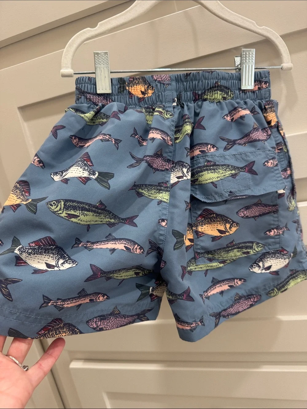 Boys size 8Y Blue Rooster swimsuit. Worn once, like new! - Picture 4 of 5